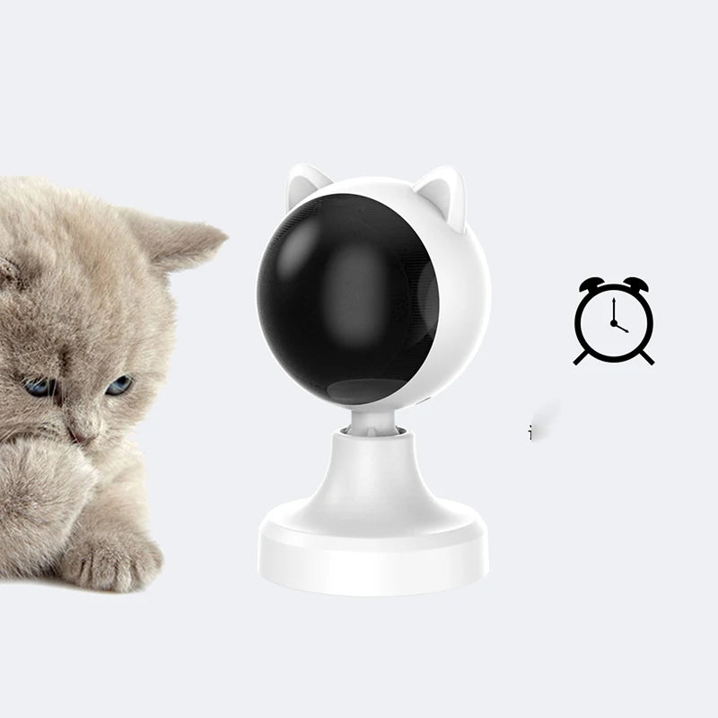 Hot Sale Cat Toy Electric Smart Auto Pet Teaser Rotating Toys Innovative Custom Automatic Interactive Cat Laser Toy